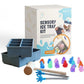Sensory Play for Kids!Incl. Ice Tray, Wooden Hammer,Toys & Tongs.Fine Motor Skills, Hand-Eye Coordination,Hammering & Pounding, 