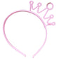 Xima 12Pcs Spring Colors Abs Plastic Material Crown Girls Headbands Tiaras Head Band Princess Children Headear Hair Accessory (S