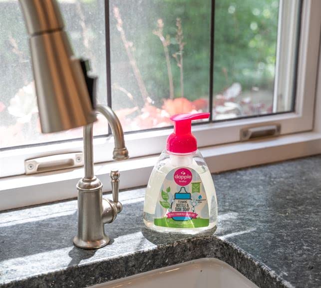 Dapple Foaming Dish Soap Fragrance Free 13Oz - Pack Of 1