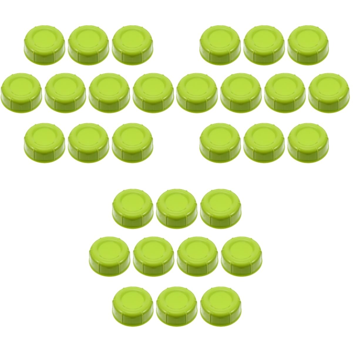 30 Pcs Cups With Sealed Lid For Baby Bottles Bottle Caps 43mm Diameter Bottle Caps With Screw Bottle Cap -fog For Travel Kit Pro