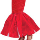 Cruella Dress Costume, Official Disney Estella Red Dress Outfit From Cruella Live Action Movie, Girls Size Large (10-12)