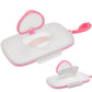 Wipes Dispenser For Travel, Portable Wipe Holder Wipes Container Refillable Diaper Wipe Case For Travel Outdoor Cars Wipes Pouch