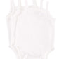 One Small Child Camisole 3 Month Bodysuit In Natural Bamboo Viscose Fiber -3 Pack