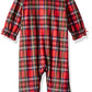 Little Me Baby Girl'S Christmas Plaid Pajamas Sleepwear, Christmas Plaid, 6 Months