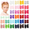 58Pcs 3 Inches Grosgrain Ribbon Pinwheel Hair Bows Alligator Clips Hair Barrettes Accessories For Baby Girls Kids Toddlers Teens
