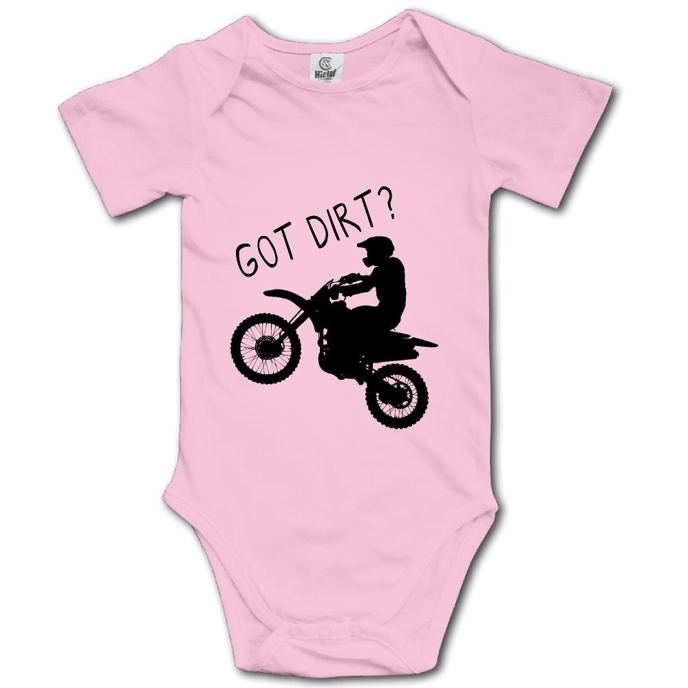Mocsone Got Dirt Bike Motorcross Racing Newborn Girl Boy Romper Jumpsuit Bodysuit Baby Outfits Infant Clothes