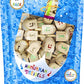The Dreidel Company Wooden Hanukkah Draydel With English Transliteration And Instruction Cards (30-Pack)
