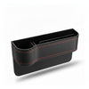 ELEXA Car Side Gap Organizer Seat Gap Storage Box for Car Interior, Phone Wallet Bottle Coin Storage with Easy Fit Design (Pack 