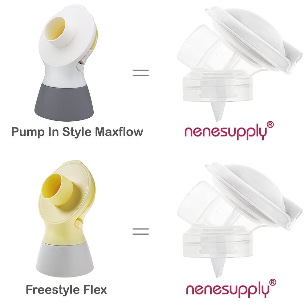 Nenesupply Connector 27Mm Flange Compatible With Medela Pump In Style Maxflow Freestyle Flex Swing Maxi Pumps And Personalfit Fl