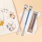 Pacifier Clip for Boys Girls - MORIBOX Paci Clip Soothie Baby Binky Holder for Shower Gift Birthday 2 Pack