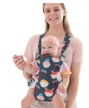 GOODOO Tiny Treasures Baby Carrier Cum Kangaroo Bag, Adjustable Hip Seat Belt, Stylish Belt for Mothers, Carrier with 4 in 1 Car