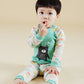 Vaenait Baby Kids Boy Long Sleeve Cotton Sleepwear Pajamas 2Pcs Set Bear Friend 12-18M/Xs