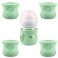 4 Pack Silicone Sleeves for Avent Natural Glass Baby Bottles, Anti Breakage Baby Bottle Holder, Compatible with Philips 4 OZ Ave