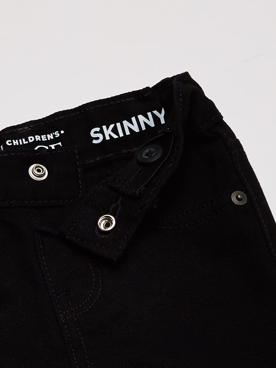 The Children'S Place Baby Boys And Toddler Boys Stretch Skinny Jeans, Black Wash, 4T