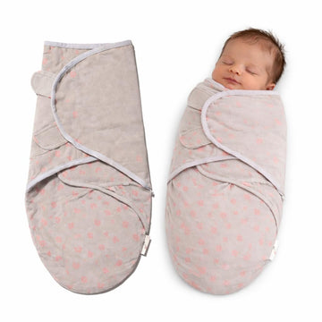 DTR Creation Baby Swaddle Wrap for Newborns | Soft & Breathable Cotton Baby Sleeping Wrap | Easy Velcro Closure | Comfortable Sw