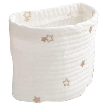 Parliky Organize Babys Things Crib Hanging Storage Bag Diaper Organizer for Nursery Easy Access