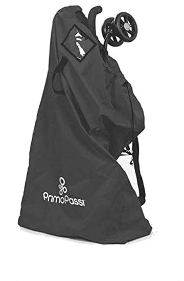Primo Passi Stroller Bag For Single Strollers, Durable And Lightweight, Water-Resistant, Drawstring Closure With Adjustable Lock