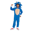 Disguise Sonic the Hedgehog Costume, Official Sonic Movie 2 Costume and Headpiece, Kids Size Medium (7-8)