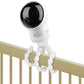 Tripod Baby Monitor Mount for Eufy Baby Monitor Camera, Flexible Baby Camera Holder Crib Mount Without Tools or Wall Damage - Wh