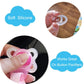 4Pcs Pacifier Adapter Rings Silicone Rings For Pacifier Clip Button Soother Dummy Pacifiers Holder Newborn Gift Safe For Baby (G