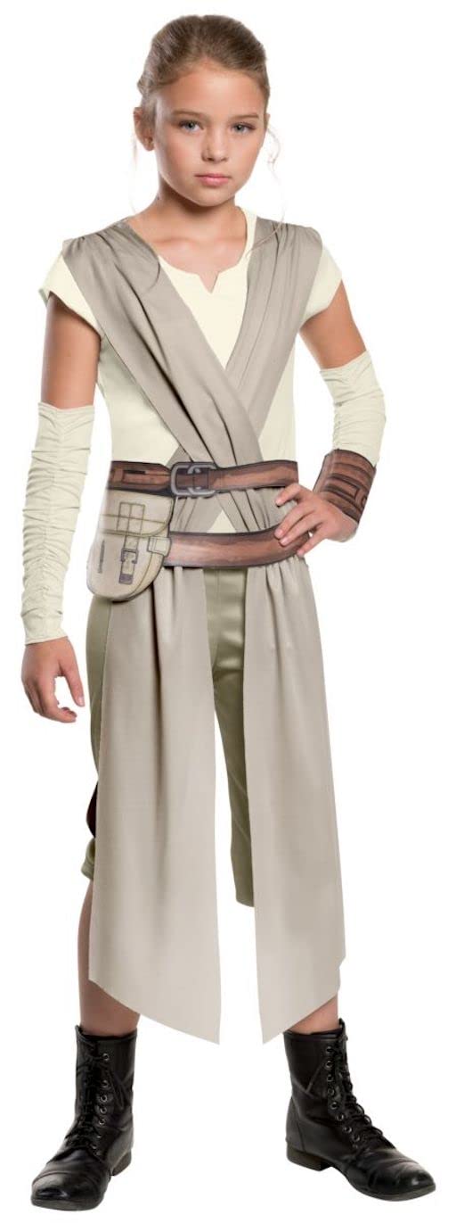 Rubie'S 620083S Star Wars: The Force Awakens Child'S Rey Costume, Small, Gray