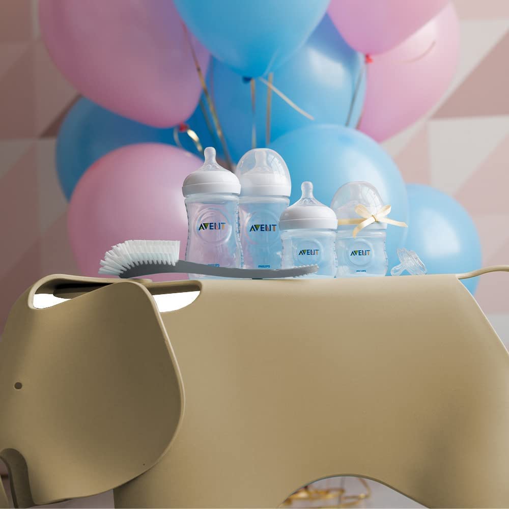Philips Avent Natural Baby Bottle Newborn Starter Gift Set, Scd206/03