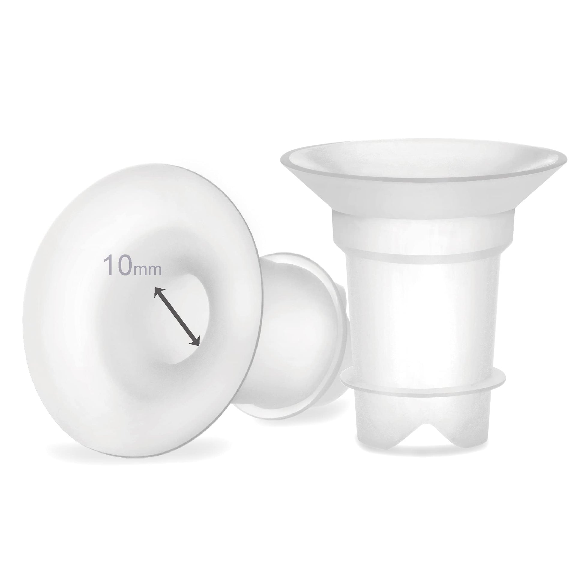 Maymom 21Mm Flange Blue Insert Compatible With Elvie Single/Double Electric, Elvie Stride Cup (24Mm), Compatible With Medela Per