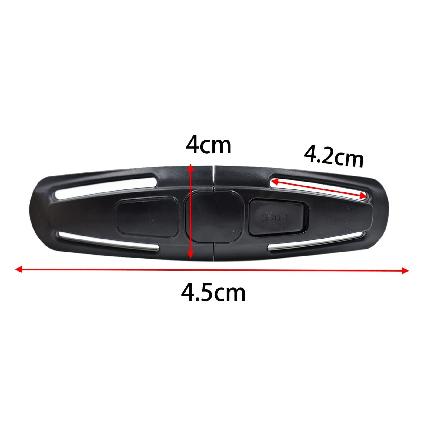 Universal Child Seat Chest Harness Clip And Baby Seat Safety Belt Clip Buckle Universal Replacement For Kids Trend Adjustable Gu