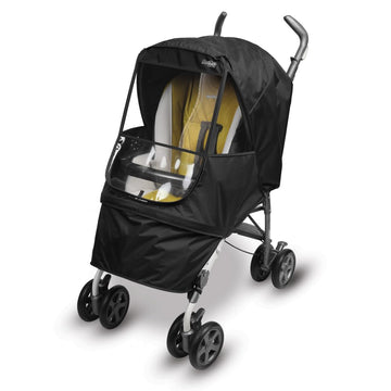 Manito Elegance Alpha Stroller Weather Shield/Rain Cover (Black)