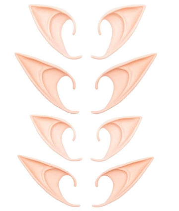 Lyw 4 Pair Elf Ears Cosplay For Halloween Christmas Cosplay Accessories