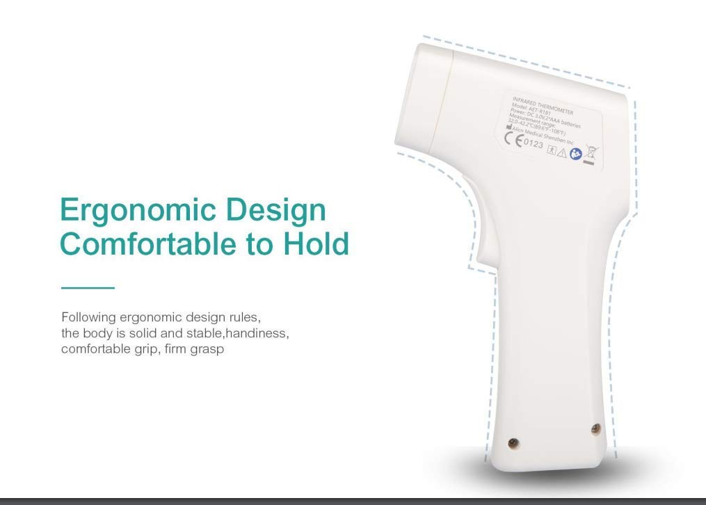 Bblove Non-Contact Infrared Forehead Digital Thermometer For Adults, Babies, Children, Kids