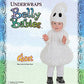 UNDERWRAPS baby boys Babys Cute Ghost infant and toddler costumes, White, Medium 18-24 Months US