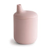 Mushie 100% Silicone Baby Sippy Cup | 6 Months+ (Powder Blue)