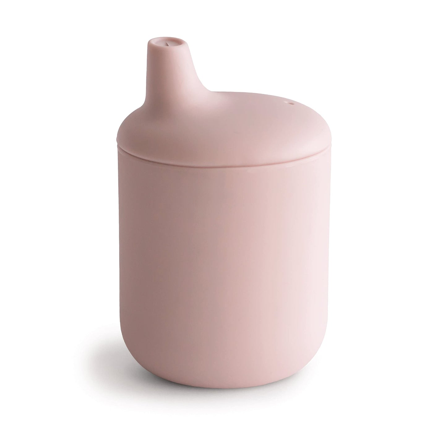 Mushie 100% Silicone Baby Sippy Cup | 6 Months+ (Powder Blue)