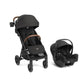 Joie Nutmeg And Rue Travel System - Travel Friendly Stroller With Automatic Fold, Lightweight Car Seat & Anti-Rebound Base (Ever