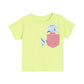 Miniklub Cotton Half Sleeves Dolphin Printed Tee,Pack Of 1,Yellow(03M)