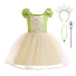Dressy Daisy Princess Costumes Birthday Fancy Dress Up Halloween Costume Party Outfit for Grils with Accessories Size 5