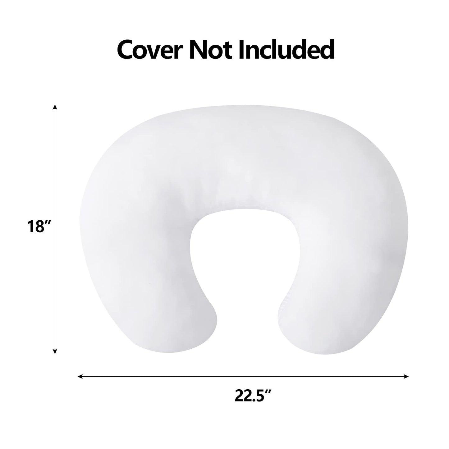 Little Grape Land Nursing Pillow For Breastfeeding, Bare Naked Breast Feeding Pillows For Mom, Bottle Feeding & Tummy Time, Brea