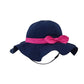 Vimeet Kid Baby Summer Hat Baby Sun Hat Toddler Beach Hat Baby Bucket Hat Dark Blue