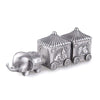 Feyarl First Curl and Tooth Elephant Keepsake Box Teeth Fairy Organizer Containter Tins Box for Christmas Kids Shower Newborn Bi