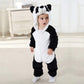 Baby Panda Costumes Unisex Toddler Outfit Halloween Dress Up Romper 24-30 Months