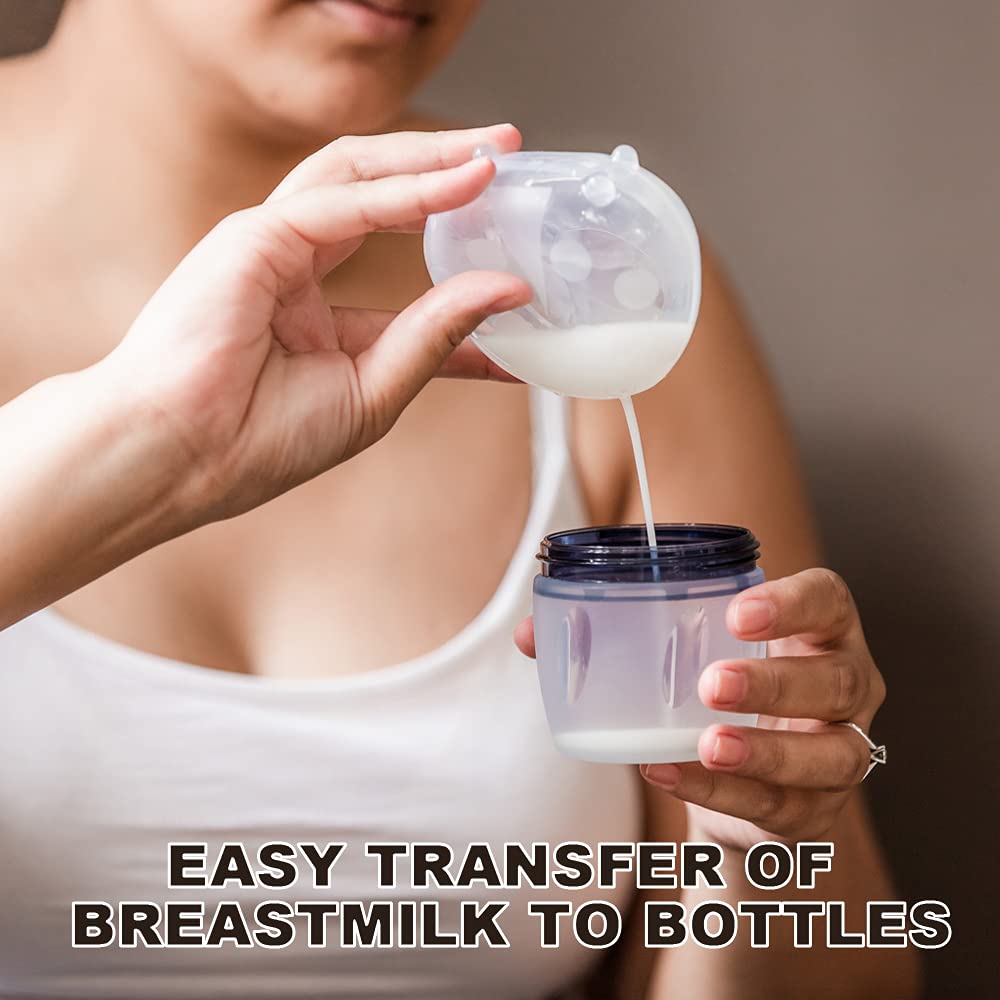 Haakaa Ladybug Breast Milk Collector - Soft Breast Shells | Wearable Nursing Cups | Breastmilk Saver| Letdown Catcher For Pumpin