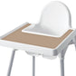 High Chair Placemat for IKEA Antilop Baby High Chair, Silicone Placemats, High Chair Tray Finger Foods Placemat for Boys and Gir