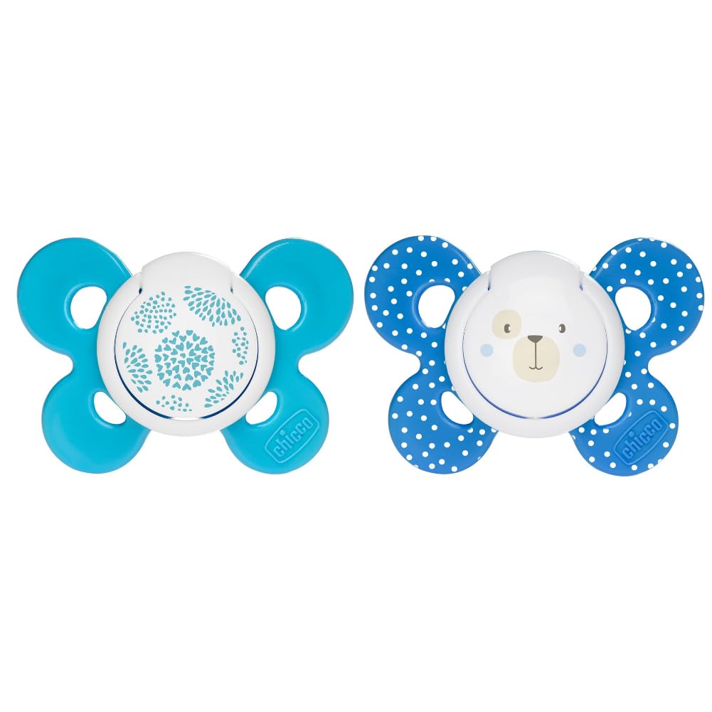 Chicco Physioforma Utra Ergonomic Pacifier For Babies (616 Months) (1 Pc) (Any Colour) | Baby Teether/Soother With Unique Shape