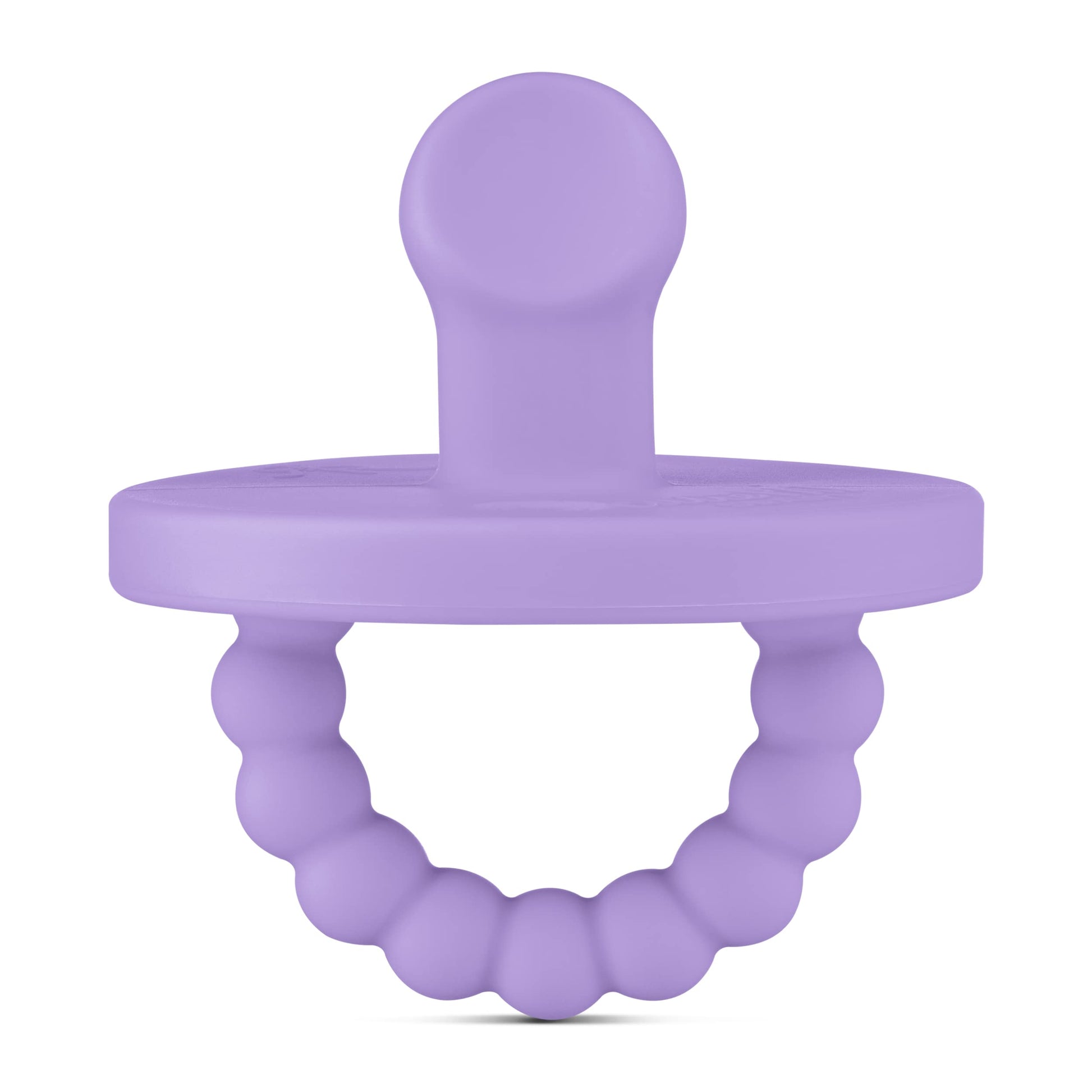 Ryan & Rose Cutie Pat Pacifier Teether (Slant, Orchid)