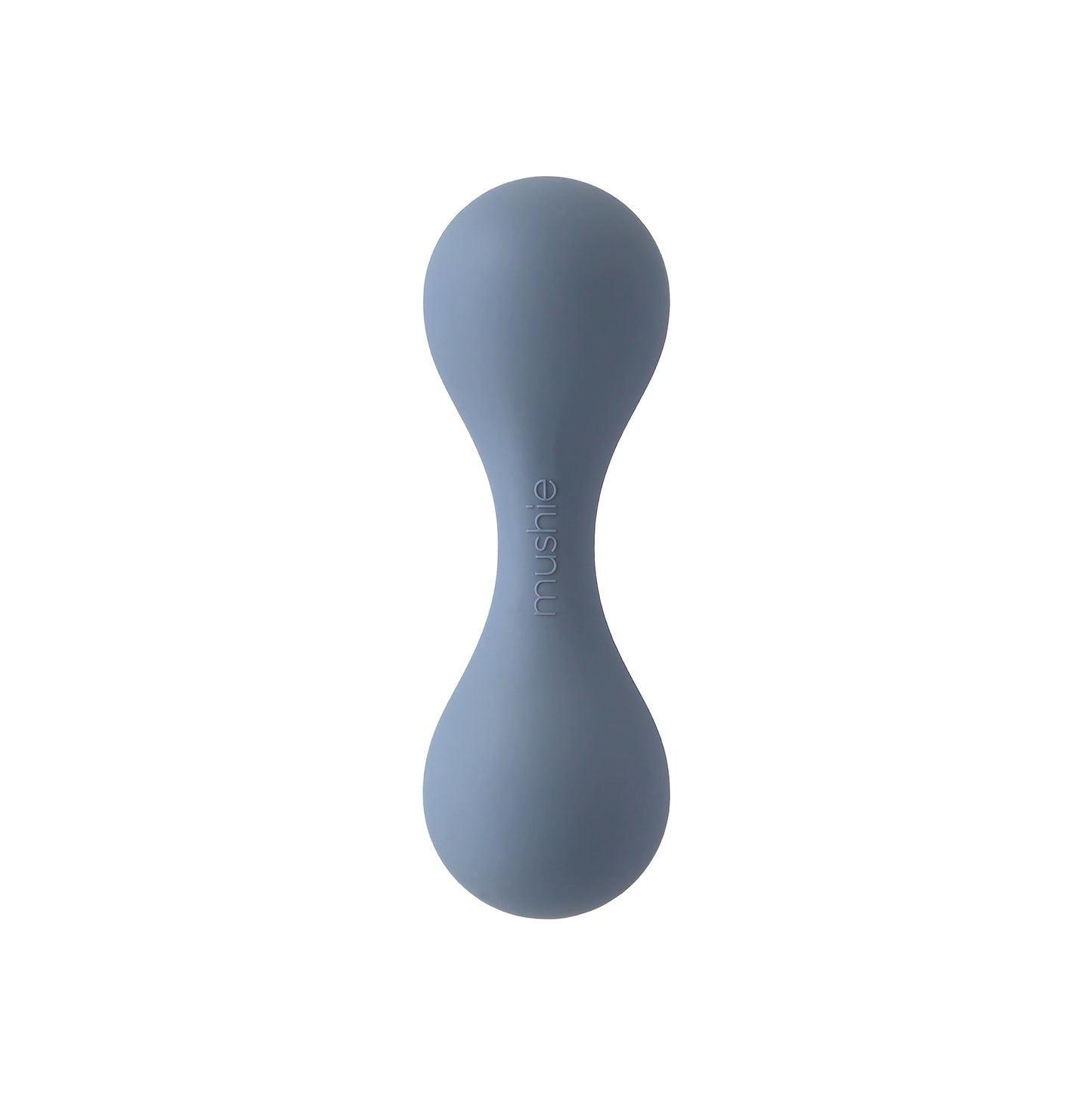 mushie Silicone Baby Shaker Rattle Toy | Ages 3+ Months (Tradewinds)