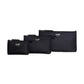 JuJuBe New 3-Piece Pouch Set, Diaper Bag Organizing Pouches, Convertible to Small Purse with Crossbody Strap, Zipper Cosmetic or