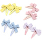 Hot & Sattion 8 Packs Baby Girl Nylon Hair Clips Hair Bows Non-Slip Butterfly Clips Barrettes For Girls Baby Kids Children Toddl