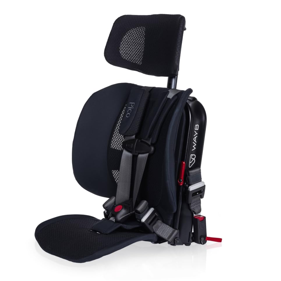 Wayb Re-Certified Pico Travel Car Seat - Lightweight, Portable, Foldable - Perfect For Airplanes, Rideshares And Road Trips - Fo