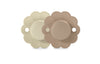 Suavinex Wonder Baby Pacifier, Sx Pro Silicone Nipple, Reversible, Non Irritating Shield Design, 2 Pk Pacifiers 0-6 Months, Made